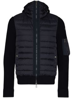 Moncler куртка с дутыми вставками