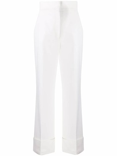 Alberta Ferretti брюки строгого кроя с завышенной талией