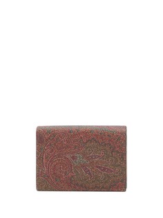 Etro картхолдер с принтом пейсли