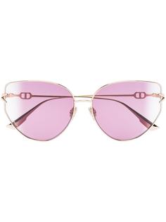 Dior Eyewear солнцезащитные очки в массивной оправе