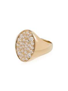 DRU. золотое кольцо-печатка Galaxy с бриллиантами