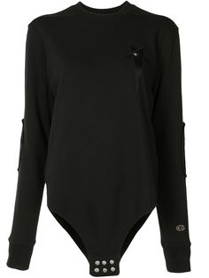 Rick Owens X Champion толстовка с нашивкой