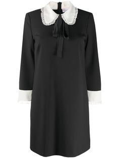 RedValentino платье-трапеция с бантом