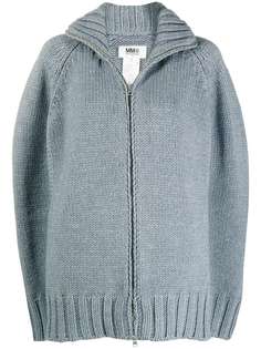 MM6 Maison Margiela кардиган с разрезами
