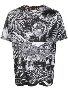 Paul Smith футболка с принтом