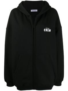 Balenciaga худи Crew на молнии