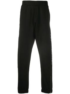 Versace спортивные брюки с надписью GV Signature