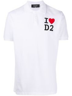 Dsquared2 рубашка поло с логотипом