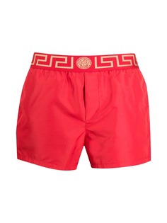 Versace плавки с узором Greca