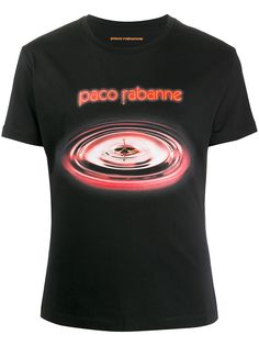 Paco Rabanne футболка с принтом Drop