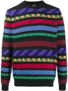 PS Paul Smith джемпер в полоску Rope Stripe