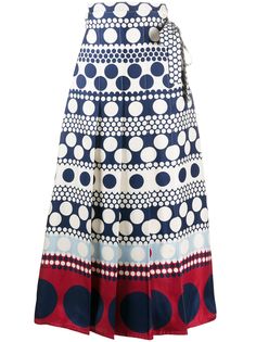 Valentino юбка с узором