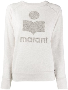 Isabel Marant Étoile толстовка с нашивкой-логотипом