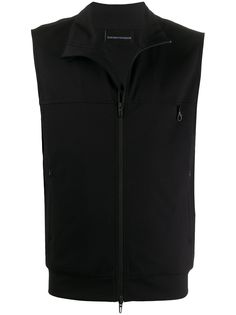 Emporio Armani легкий жилет на молнии