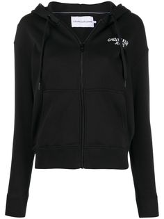 Calvin Klein Jeans худи на молнии с логотипом