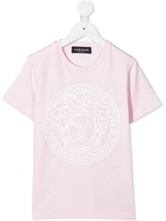 Versace Collection футболка с круглым вырезом и логотипом