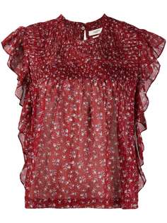 Isabel Marant Étoile блузка с цветочным принтом