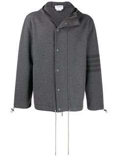 Thom Browne пальто с полосками 4-Bar