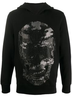 Philipp Plein худи со стразами
