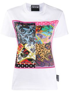 Versace Jeans Couture футболка с принтом