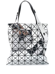 Bao Bao Issey Miyake сумка-шопер с эффектом металлик и геометричным узором