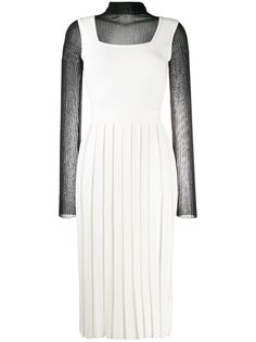 Ports 1961 платье с плиссировкой