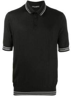 Dolce & Gabbana рубашка поло с логотипом