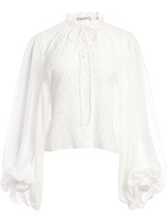 Alice+Olivia блузка Julius с узором