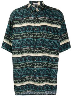 Pierre Cardin Pre-Owned рубашка 1990-х годов с принтом