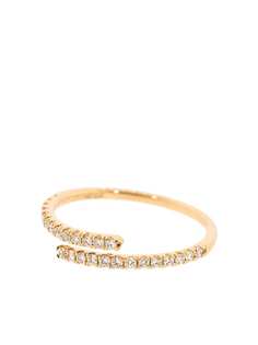 Dana Rebecca Designs кольцо Lauren Joy Bypass из розового золота с бриллиантами