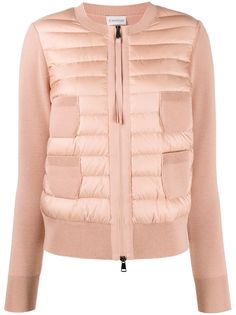 Moncler кардиган с дутым воротником