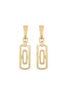 Bvlgari золотые серьги-подвески pre-owned
