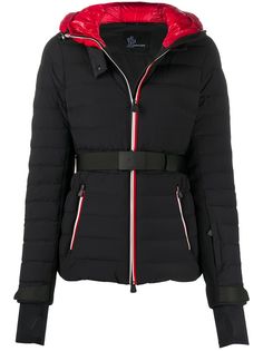 Moncler Grenoble пуховик с поясом