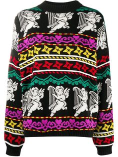 MSGM джемпер вязки интарсия