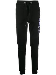 Philipp Plein спортивные брюки с вышивкой