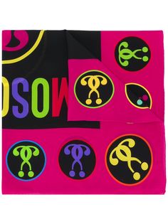 Moschino платок с логотипом