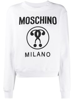 Moschino толстовка с логотипом