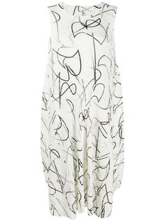 Pleats Please Issey Miyake плиссированное платье миди Conductor