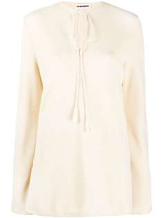 Jil Sander джемпер с кисточками
