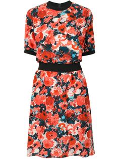 Kenzo платье миди Aquarelle