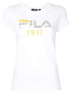 Fila футболка узкого кроя с логотипом