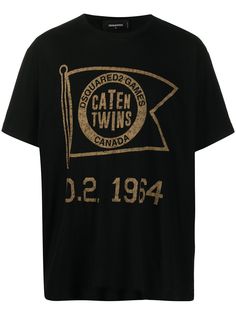 Dsquared2 футболка с принтом Caten Twins