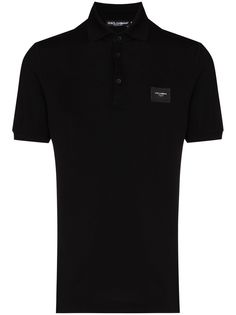 Dolce & Gabbana рубашка поло с логотипом