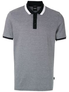 BOSS полосатая рубашка поло