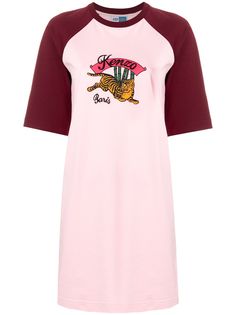 Kenzo платье с логотипом