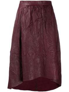 Zadig&Voltaire юбка асимметричного кроя с жатым эффектом