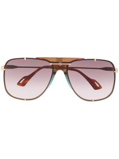 Gucci Eyewear солнцезащитные очки-авиаторы