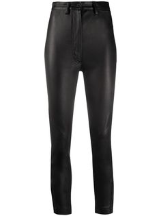 Ann Demeulemeester укороченные брюки кроя слим