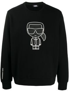Karl Lagerfeld толстовка с принтом Karl