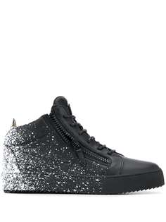 Giuseppe Zanotti кроссовки Kriss Sanshow с принтом